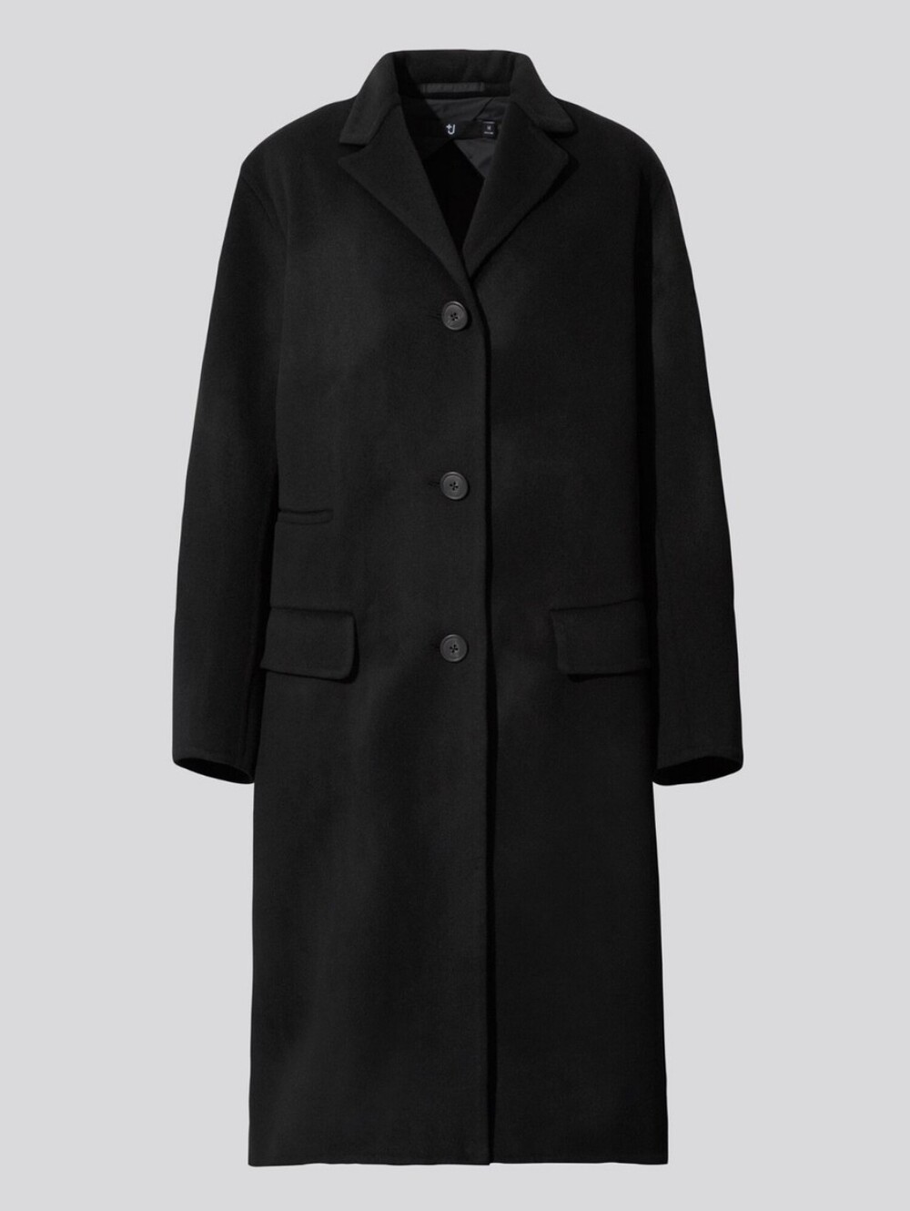 Uniqlo +J Jil Sander Cashmere Blend Chester Coat Black Size XS
